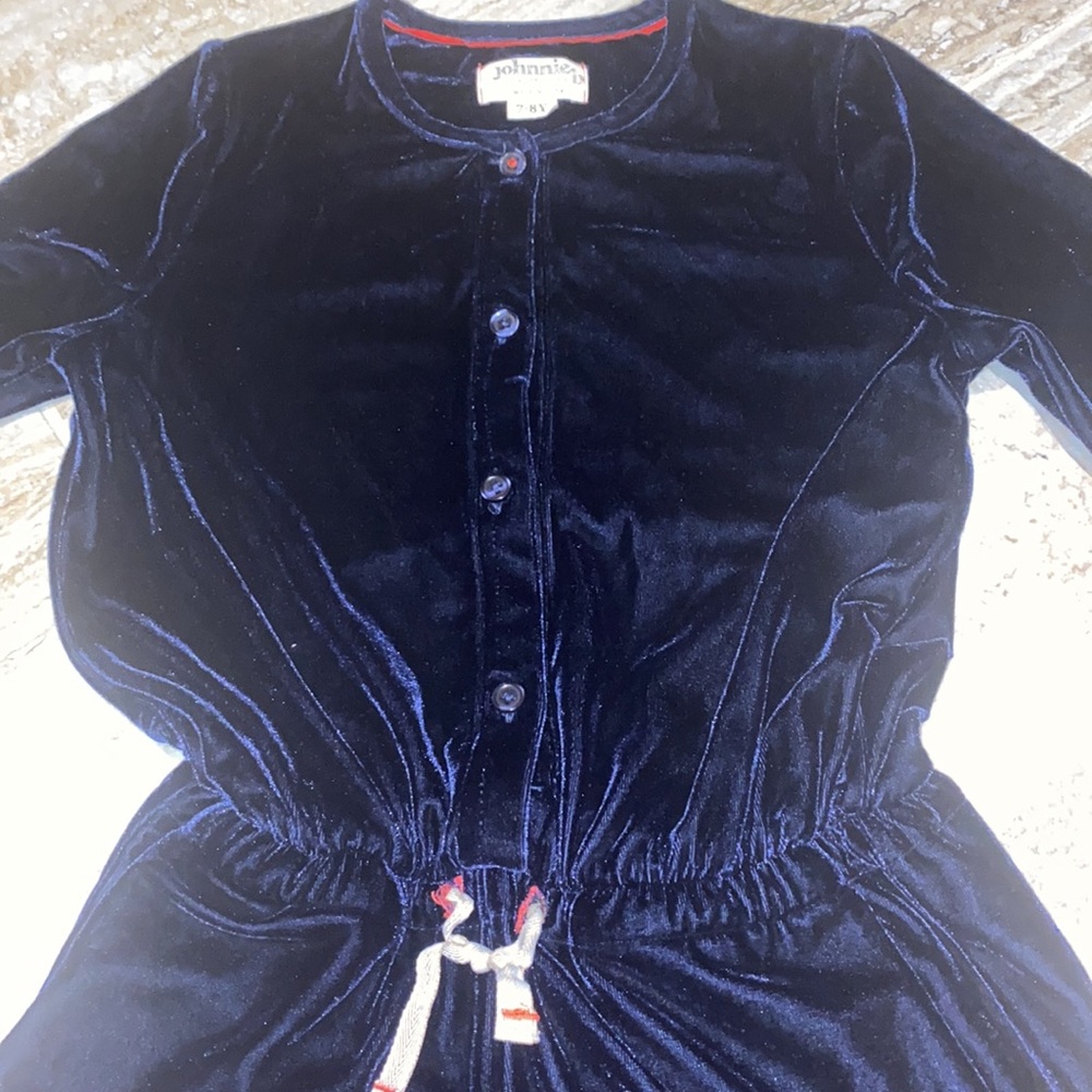 Girl’s Navy Jumpsuit